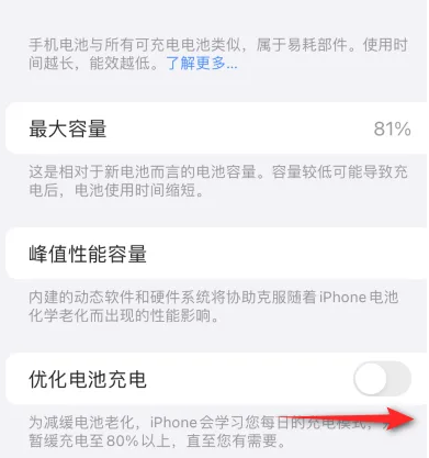 澧县苹果15维修分享iPhone15充电到80%就充不进电了怎么办 