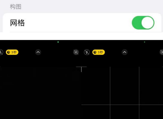 澧县苹果手机维修网点分享iPhone如何开启九宫格构图功能