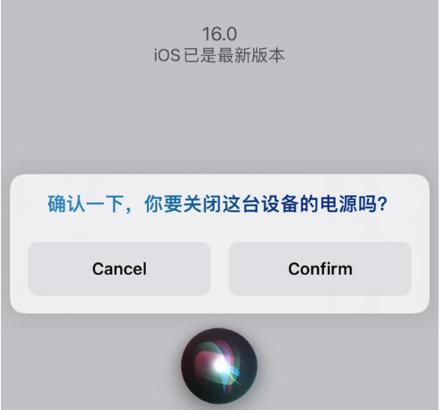 澧县苹果手机维修分享iOS 16 Beta5为什么要取消Siri语音关机功能 