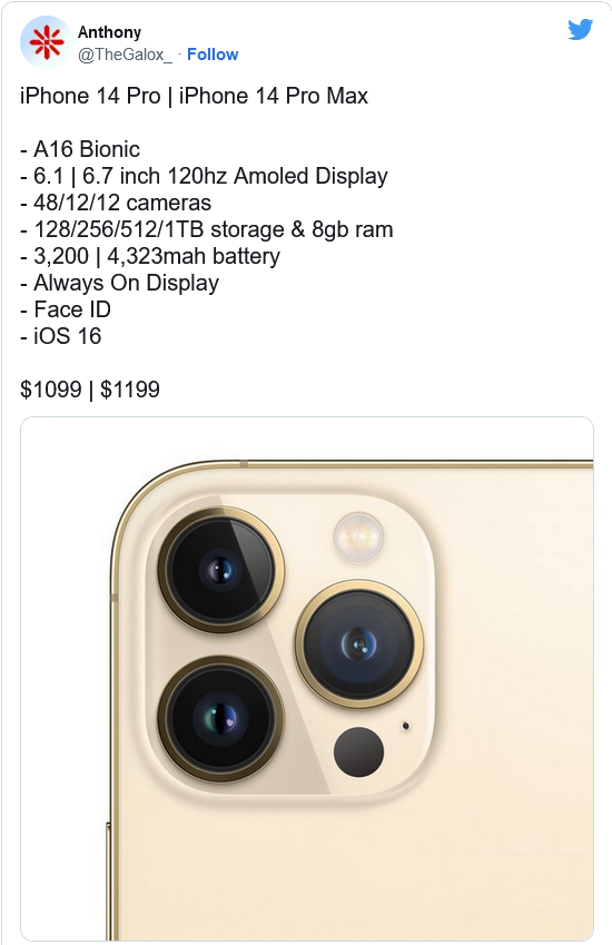 澧县苹果14维修分享iPhone 14全系涨价 