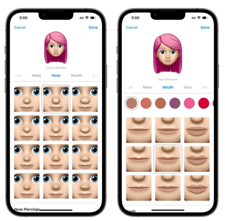 澧县苹果手机维修分享​iOS 16中的拟我表情有了哪些变化和升级 